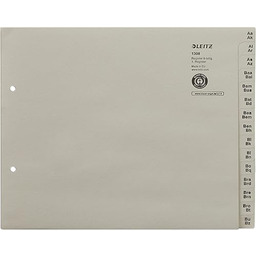 Leitz przekładki z zakładkami i alfabetycznym nadrukiem A-Z