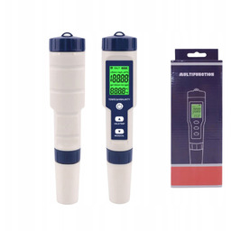 Miernik tester jakości wody 5w1 PH/EC/TDS/zasolenie/termometr