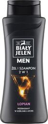 Biały Jeleń Men, żel & szampon z łopianem,