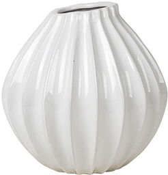 Broste Copenhagen - Wazon Wide Ivory M
