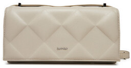 Torebka Calvin Klein Diamon Quilt Conv K60K612905 Écru