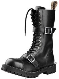 glany STEEL - BLACK (15-dziurkowe) 2 klamry +
