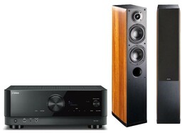 Yamaha MusicCast RX-V4A Czarny, Indiana Line Nota 550