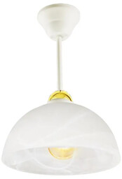 Lumes Biała nowoczesna lampa sufitowa - M044 -