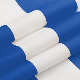 Tkanina wodoodporna pasy szafirowe