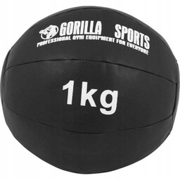 Piłka lekarska skóra syntetyczna 1kg rehabilitacja