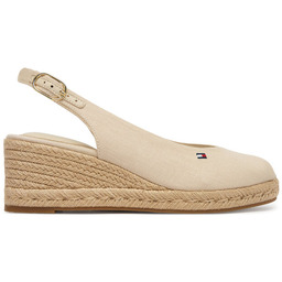 Espadryle Tommy Hilfiger Mid Wedge Espad Slingback FW0FW09228