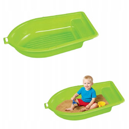 piaskownica plastikowa Boat jasnozielony