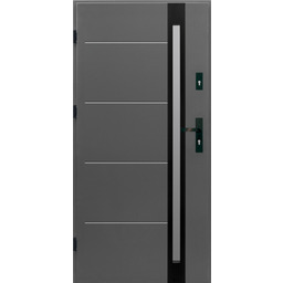 Drzwi zewnętrzne Magma antracyt 90 cm lewe Splendoor