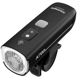 Ravemen Lampka przednia K700 AI, czarna, 700 lumenów,