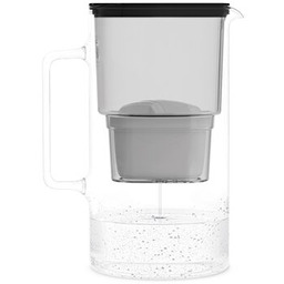 WESSPER Dzbanek filtrujący Borosilicate AquaMax Czarny Zyskaj