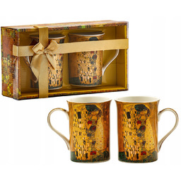 Komplet 2 Kubków Klimt Pocałunek `kubki The Kiss