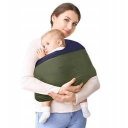 Nosidełko dla dziecka chusta nosidło elastyczne materiałowe