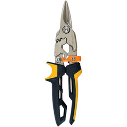 Fiskars 1027207 PowerGear Nożyce do cięcia blachy, cięcie