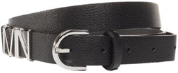Calvin Klein Skórzany Pasek Damski Round Buckle