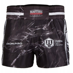 Spodenki treningowe Masters St-marble czarne