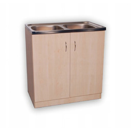 Szafka kuchenna Single 80x50 dąb sonoma pod zlewozmywak