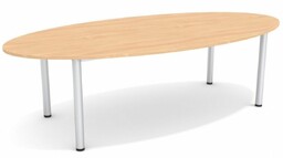 Stół konferencyjny SK-15 Wuteh 250x120 cm, owalny, duży