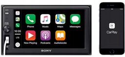 Sony XAV-AX1000 Radio samochodowe 2DIN Bluetooth LCD Apple