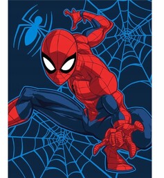 Spiderman Marvel Welurowy Gruby Koc Dla Fana Narzuta