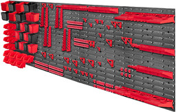 Tablica warsztatowa Lokke 122 elementy 232 x 78