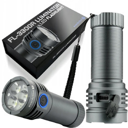 Latarka Ręczna Led 3300lm 4000mAh everActive FL-3300R Luminator