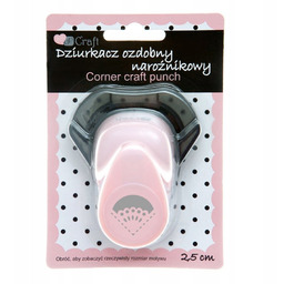 Dziurkacz Ozdobny Narożnikowy Szyfon 2,5Cm Dpcraft