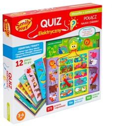 Smily Play Quiz elektryczny Wszystko o zwierzętach