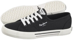 Tenisówki Pepe Jeans Brady Basic W Black PLS31287