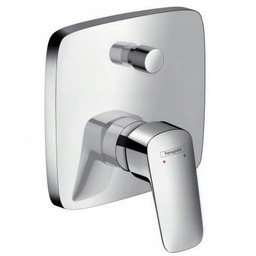Hansgrohe Logis Bateria wannowa podtynkowa chrom