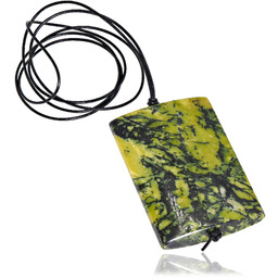 Naturalny Turkus Żółty Przepiękny Naszyjnik