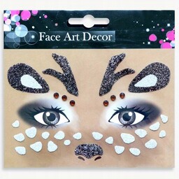 Kreatywne Naklejki Na Twarz Strój Jelonek Sarenka Zwierzątka