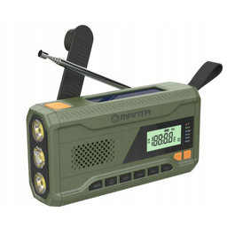 Radio Manta RDI401G z panelem solarnym