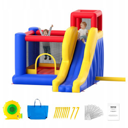 Zamek dmuchany do skakania trampolina domek plac zabaw