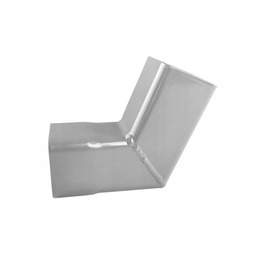 Kolano 67 stopni kwadratowej rury spustowej Renoplast RK65