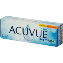 Acuvue Oasys Max 1-Day Multifocal for Astigmatism (30