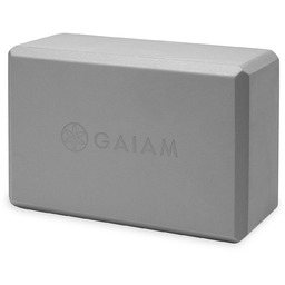 Gaiam Kostka do jogi z pianki szara