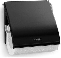 BRABANTIA Uchwyt na papier toaletowy 108600 Classic Czarny