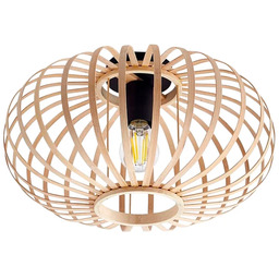 Lindby - Lampa sufitowa Lielle Ø38 Bambus