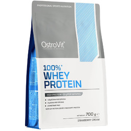 OSTROVIT 100% Whey Protein - smak kremowej truskawki
