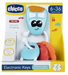 CHICCO Zabawka interaktywna Baby Senses Elektroniczne Kluczyki 00011163000000