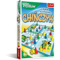 Trefl Chińczyk Rodzinna Gra Planszowa z Bohaterami Bajki