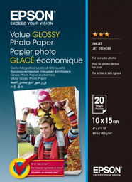 Epson S400037 Value Glossy Photo Paper, biały, błyszczący,