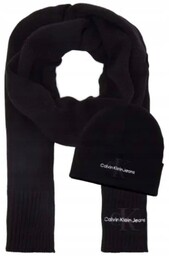 CALVIN KLEIN CZAPKA SZALIK ZESTAW ZIMOWY GIFTBOX CIEPŁY