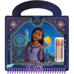 WISH Designer Book: kolorowanka Disneya i kreatywna książka