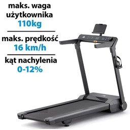 ADIDAS Bieżnia elektryczna T-24C 1470W 18km/h