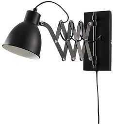 Lindby - Merle Lampa Ścienna Black