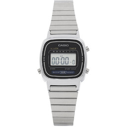 Zegarek Casio Vintage LA670WEA-1EF Srebrny