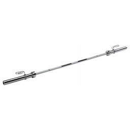 Gryf olimpijski prosty z zaciskami Underfit 180 cm