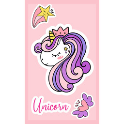 Faro Ręczniczek do przedszkola 30x50 Kids 013 różowy